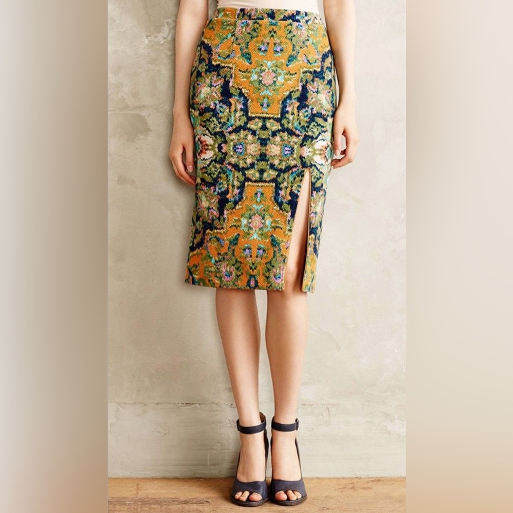 Maeve from Anthropologie Boho Midi Skirt Size X-Small XS